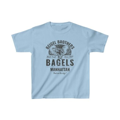 Beigel Brothers Bagels 1967 Vintage Kid's T-Shirt - Image 5