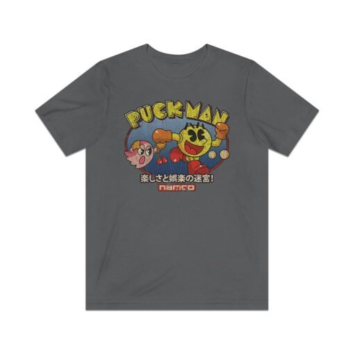 Puck Man 1980 Vintage Men's T-Shirt - Image 5