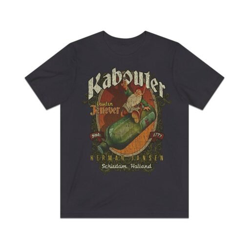 Kabouter Jenever 1777 Vintage Men's T-Shirt - Image 3