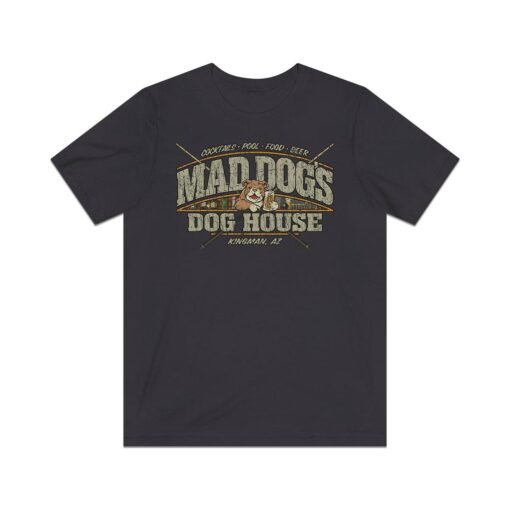 Mad Dog's Dog House 1989 Vintage Men's T-Shirt - Image 3