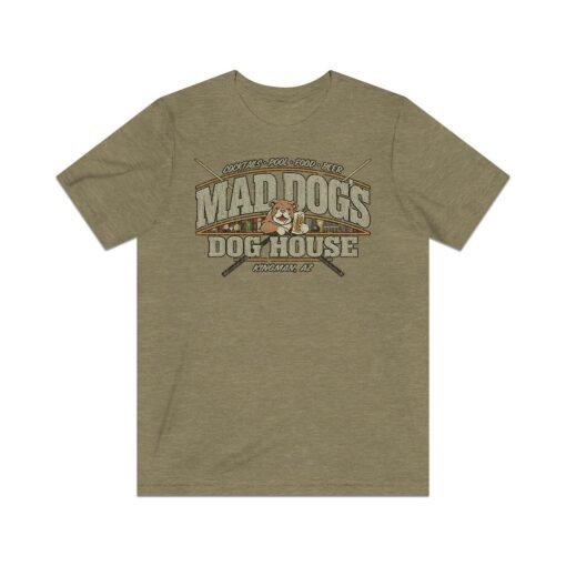 Mad Dog's Dog House 1989 Vintage Men's T-Shirt - Image 5