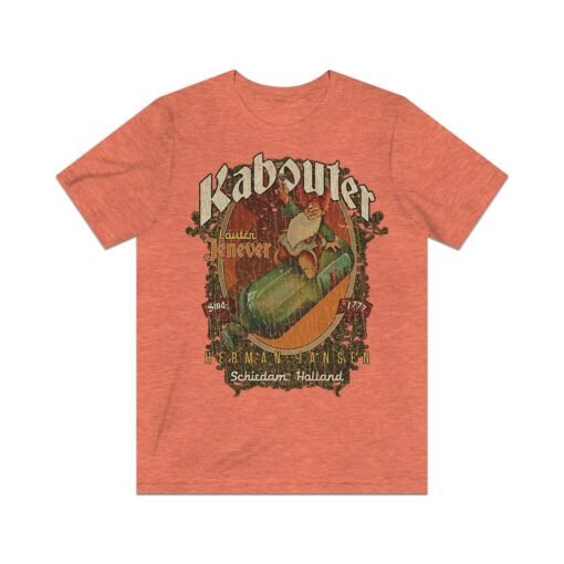 Kabouter Jenever 1777 Vintage Men's T-Shirt - Image 6