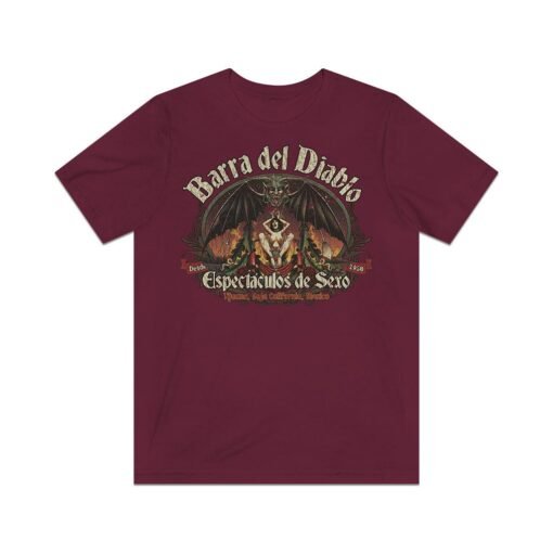 Barra del Diablo 1958 Vintage Men's T-Shirt - Image 5