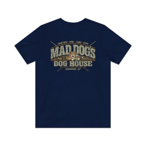 Mad Dog's Dog House 1989 Vintage Men's T-Shirt - Image 4