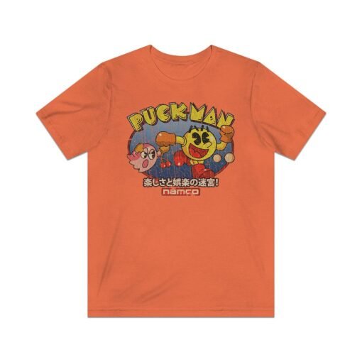 Puck Man 1980 Vintage Men's T-Shirt