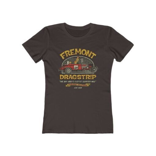 Fremont Dragstrip 1959 Vintage Women's T-Shirt - Image 2