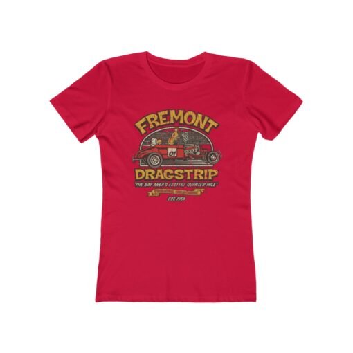 Fremont Dragstrip 1959 Vintage Women's T-Shirt - Image 6