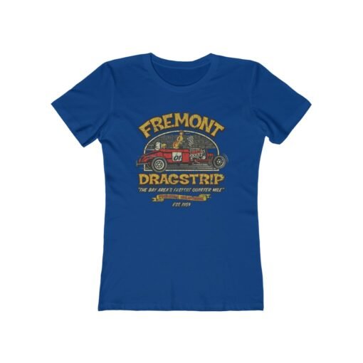 Fremont Dragstrip 1959 Vintage Women's T-Shirt - Image 5