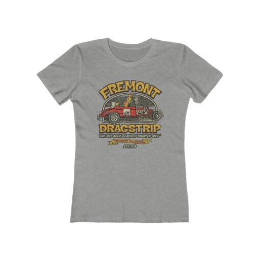 Fremont Dragstrip 1959 Vintage Women's T-Shirt - Image 3