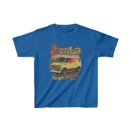 Street Van 1976 Vintage Kid's T-Shirt - Image 5