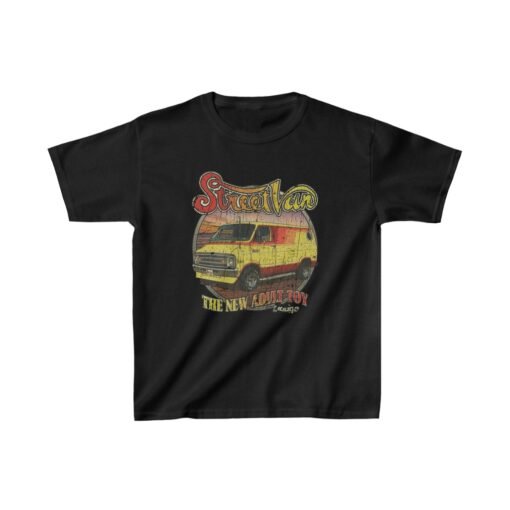 Street Van 1976 Vintage Kid's T-Shirt - Image 2