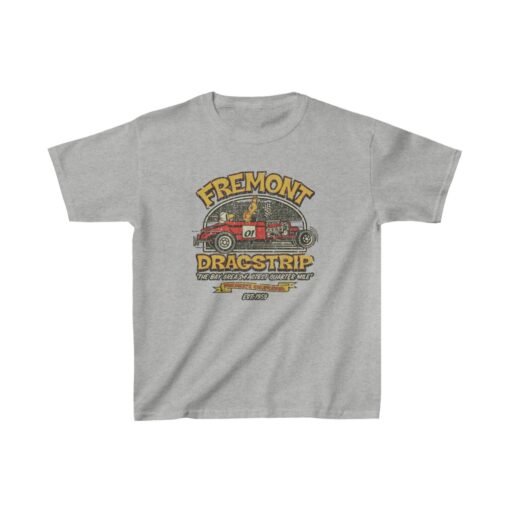 Fremont Dragstrip 1959 Vintage Kid's T-Shirt - Image 2