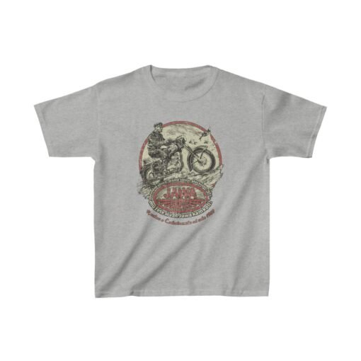 JAWA Motorcycles 1929 Vintage Kid's T-Shirt - Image 3