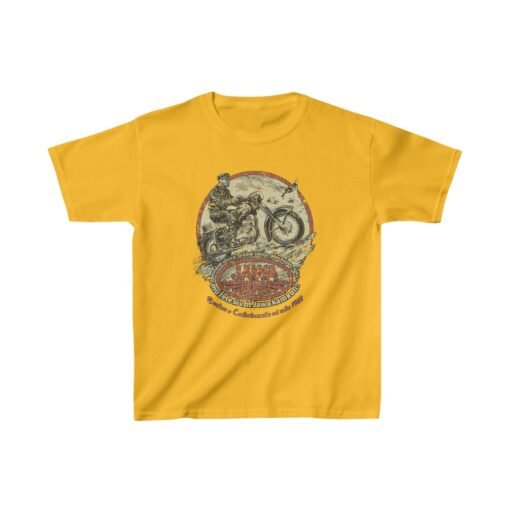 JAWA Motorcycles 1929 Vintage Kid's T-Shirt - Image 4