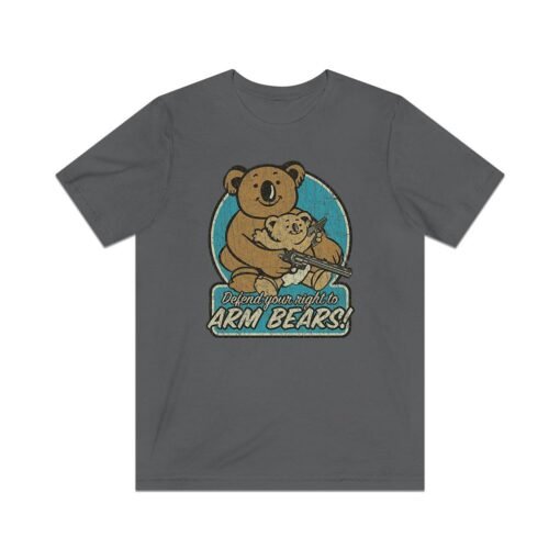 Defend Your Right to Arm Bears 1998 Vintage Men's T-Shirt