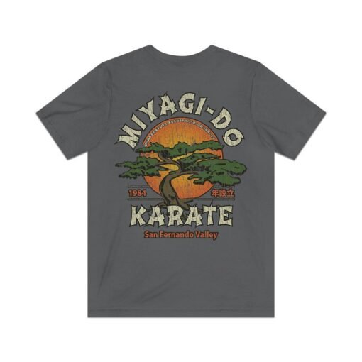 Miyagi-Do Karate 1984 F/B Vintage Men's T-Shirt - Image 2