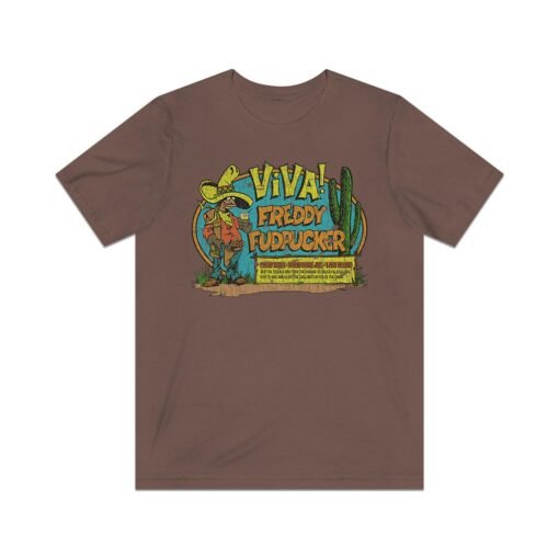 Viva! Freddie Fudpucker 1973 Vintage Men's T-Shirt - Image 6