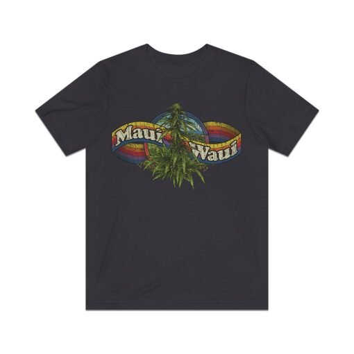 Maui Waui Infinite Rainbow 1967 Vintage Men's T-Shirt - Image 2