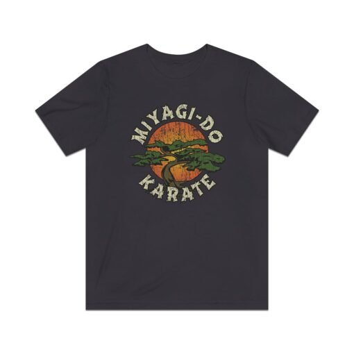 Miyagi-Do Karate 1984 F/B Vintage Men's T-Shirt - Image 11