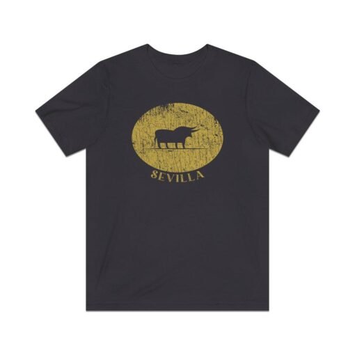 Sevilla Bull 1982 Vintage Men's T-Shirt - Image 5