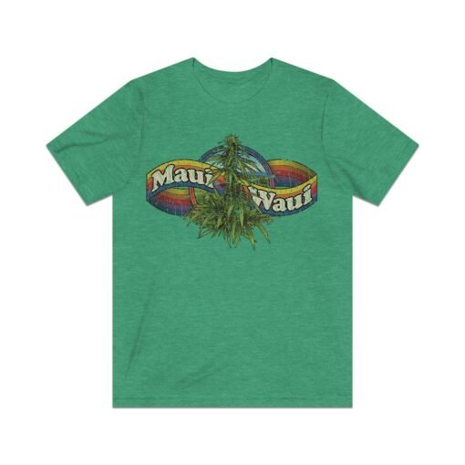 Maui Waui Infinite Rainbow 1967 Vintage Men's T-Shirt - Image 5