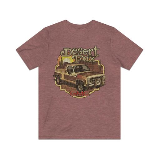 Desert Fox Sierra 1979 Vintage Men's T-Shirt - Image 4