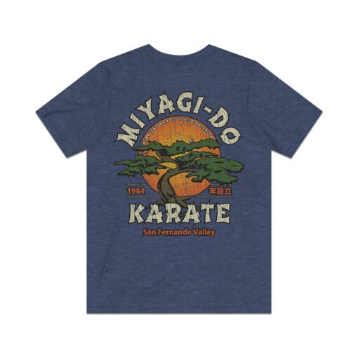 Miyagi-Do Karate 1984 F/B Vintage Men's T-Shirt - Image 6