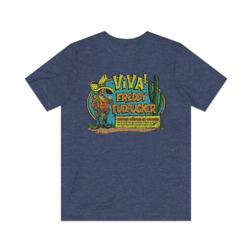 Viva! Freddie Fudpucker 1973 Vintage Men's T-Shirt - Image 3