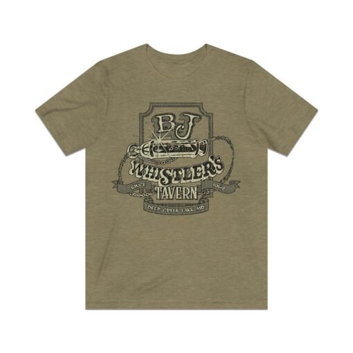 BJ Whistler's Tavern 1959 Vintage Men's T-Shirt - Image 3