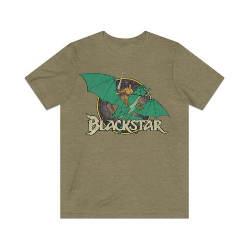 Blackstar & Warlock 1981 Vintage Men's T-Shirt - Image 4