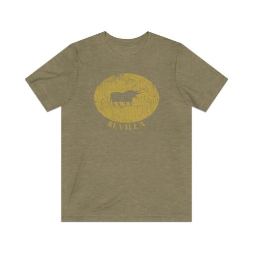 Sevilla Bull 1982 Vintage Men's T-Shirt - Image 3