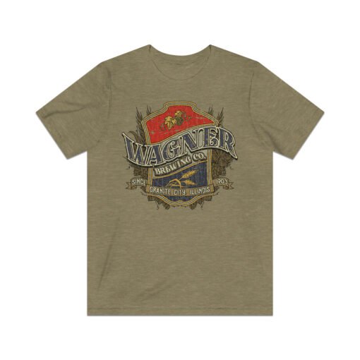 Wagner Brewing Co. 1903 Vintage Men's T-Shirt - Image 4