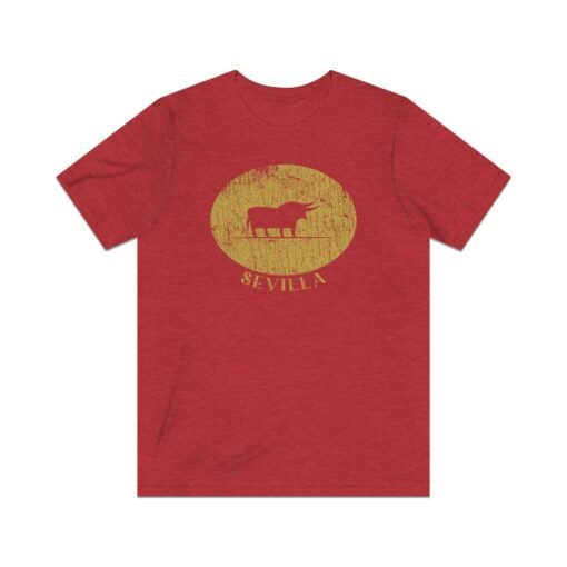 Sevilla Bull 1982 Vintage Men's T-Shirt - Image 2