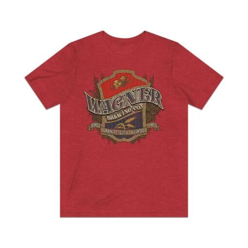 Wagner Brewing Co. 1903 Vintage Men's T-Shirt - Image 6