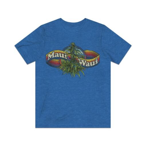 Maui Waui Infinite Rainbow 1967 Vintage Men's T-Shirt