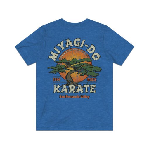 Miyagi-Do Karate 1984 F/B Vintage Men's T-Shirt - Image 4