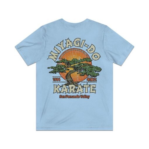 Miyagi-Do Karate 1984 F/B Vintage Men's T-Shirt - Image 10