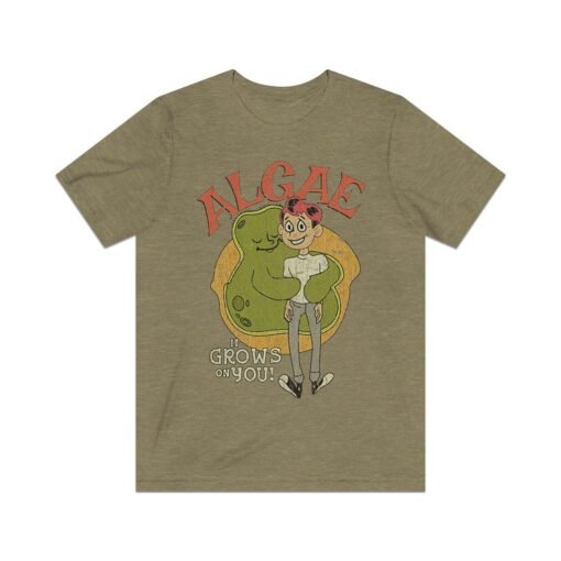 Algae It Grows on You 2022 Vintage Men's T-Shirt - Image 4