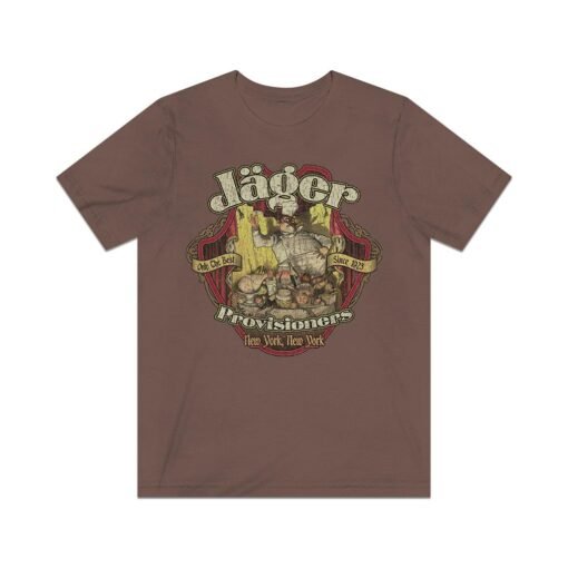 Jäger Provisioners NYC 1926 Vintage Men's T-Shirt - Image 4