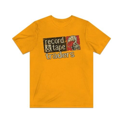 Record and Tape Traders 1977 Vintage Men's T-Shirt - Image 4