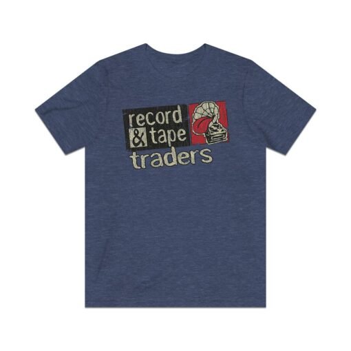 Record and Tape Traders 1977 Vintage Men's T-Shirt - Image 6