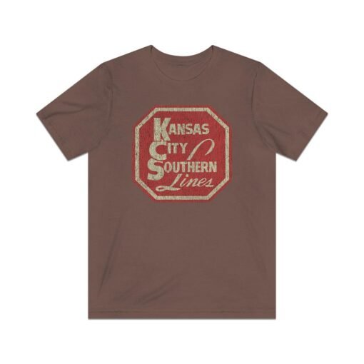 Kansas City Southern Lines 1887 Vintage Men's T-Shirt