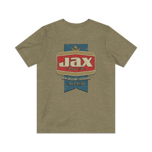 Jax Beer New Orleans 1890 Vintage Men's T-Shirt - Image 5