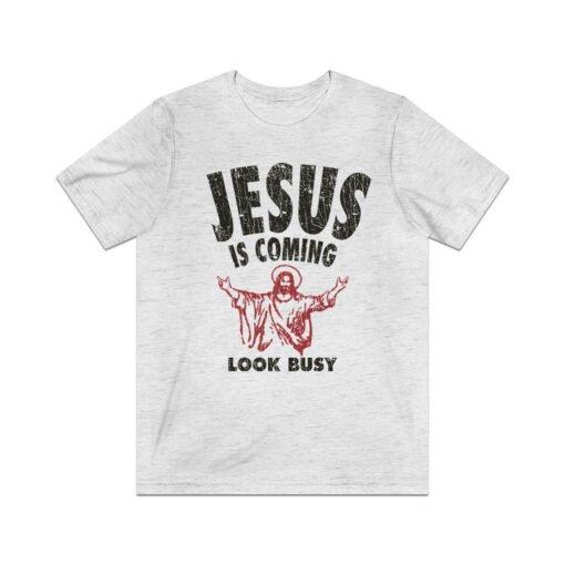 Jesus is Coming, Look Busy 1992 Vintage Men's T-Shirt