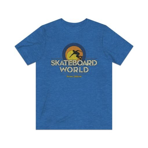 Skateboard World 1977 Vintage Men's T-Shirt - Image 5