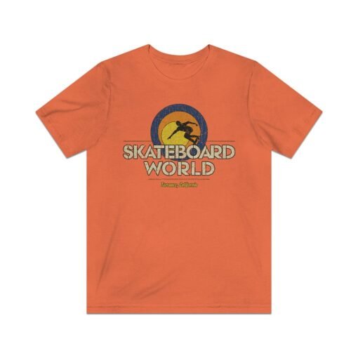 Skateboard World 1977 Vintage Men's T-Shirt - Image 2