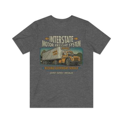 Interstate Motor Freight System 1932 Vintage Men's T-Shirt - Image 4