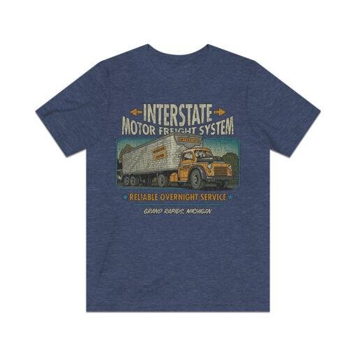Interstate Motor Freight System 1932 Vintage Men's T-Shirt - Image 2