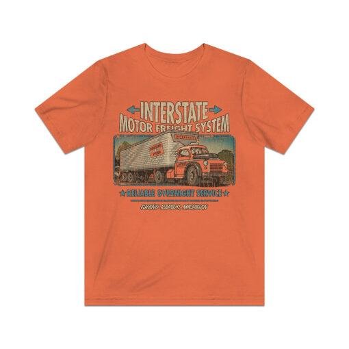 Interstate Motor Freight System 1932 Vintage Men's T-Shirt - Image 6